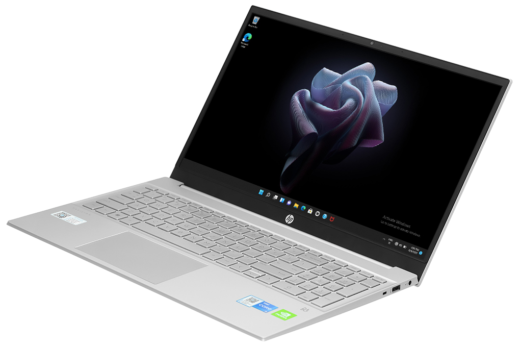 Máy Tính Xách Tay Laptop HP Pavilion 15-eg2036TX Vỏ Nhôm Bạc - Hàng Chính Hãng