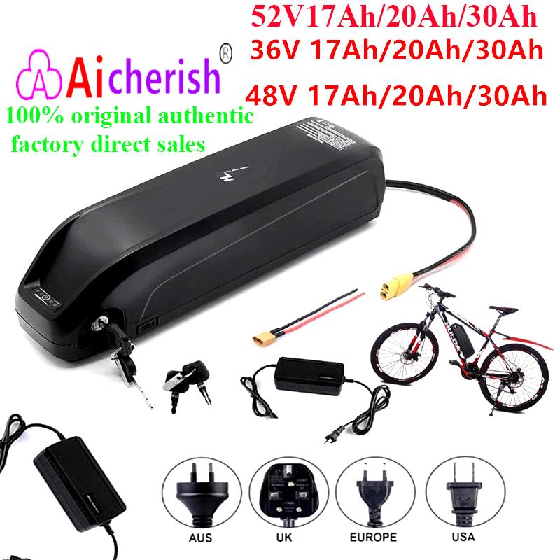 Ắc quy Ebike 48V 20AH 36V 40AH 72V 30AH Xe đạp điện Samsung Lithium Lon 18650 Cells Pack Fit for E Bike Bafang Motor Màu sắc: 36V 20AH