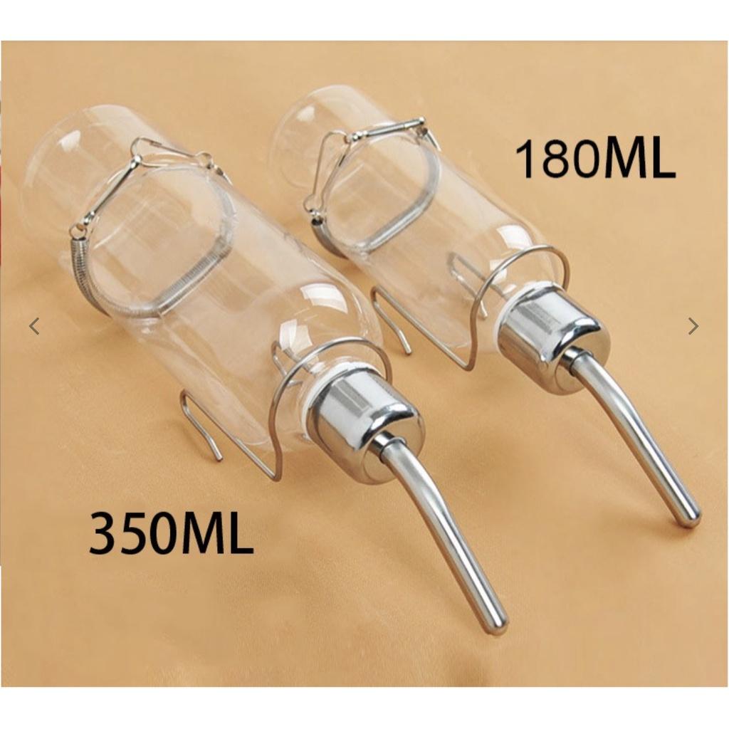 Bình nước Hamster inox trong suốt ngăn chặn rò rỉ tốt nhất