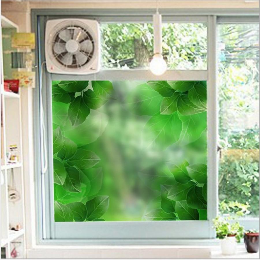 Giấy dán kính mờ khổ 60x60cm - Decal dán kính có keo sẵn lau chùi dễ dàng phù hợp nhiều không gian phòng khách,phòng ngủ