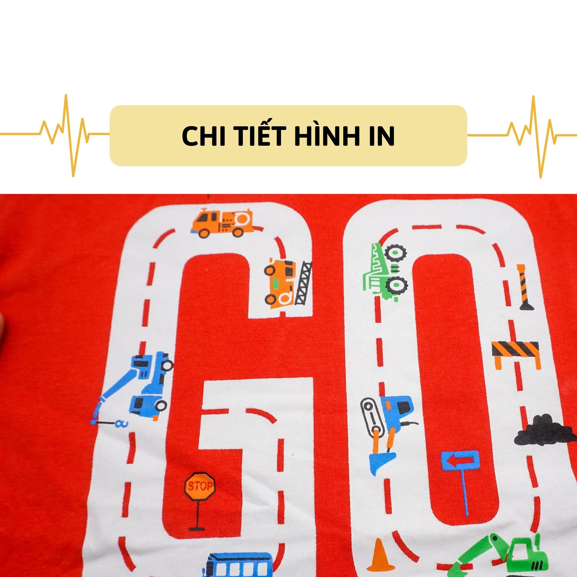 Bộ quần áo trẻ em WAPYPY set quần áo thun cotton cho bé GO - SET1003