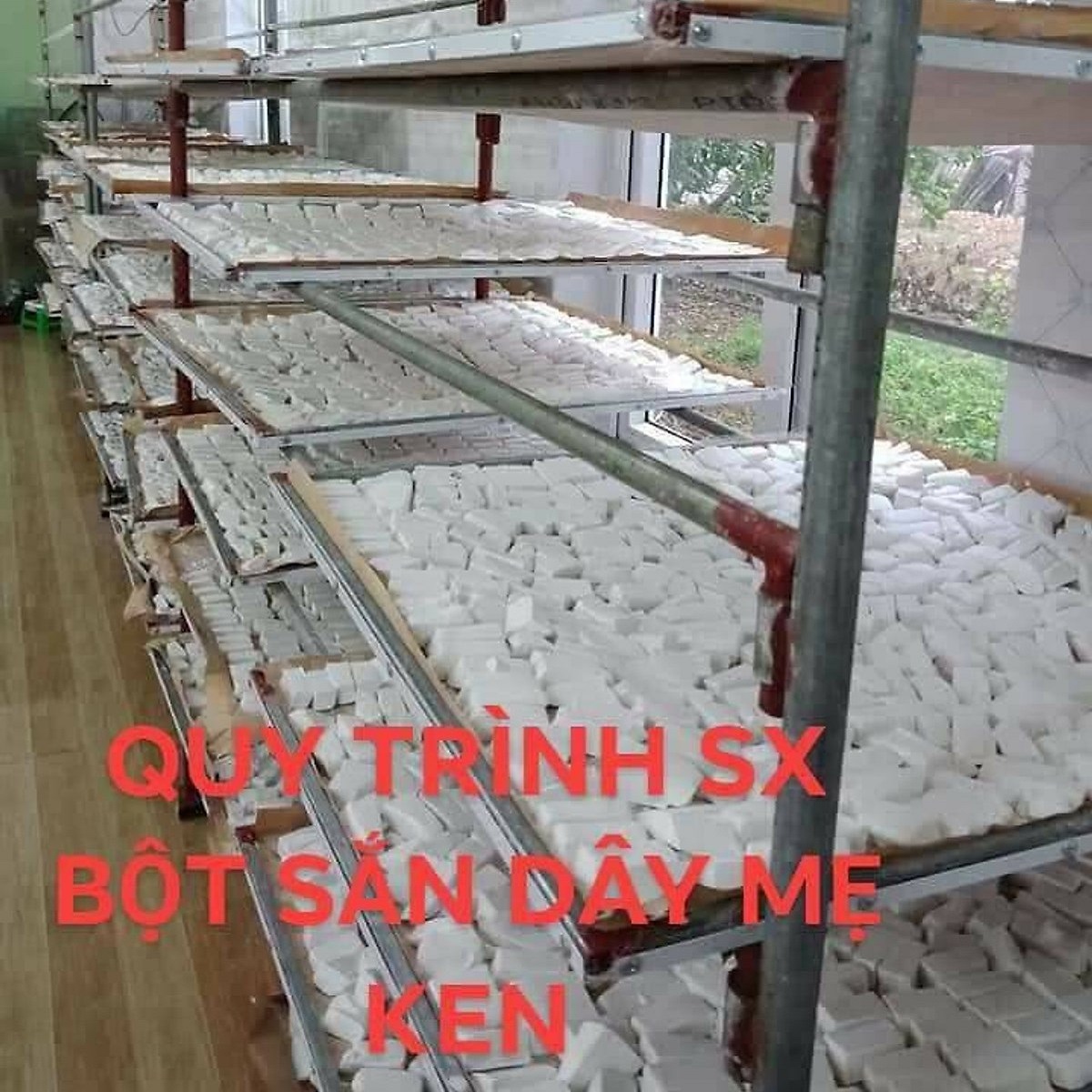 BỘT SẮN DÂY TA NGUYÊN CHẤT MẸ KEN bộ 3 gói chính hãng Mẹ Ken
