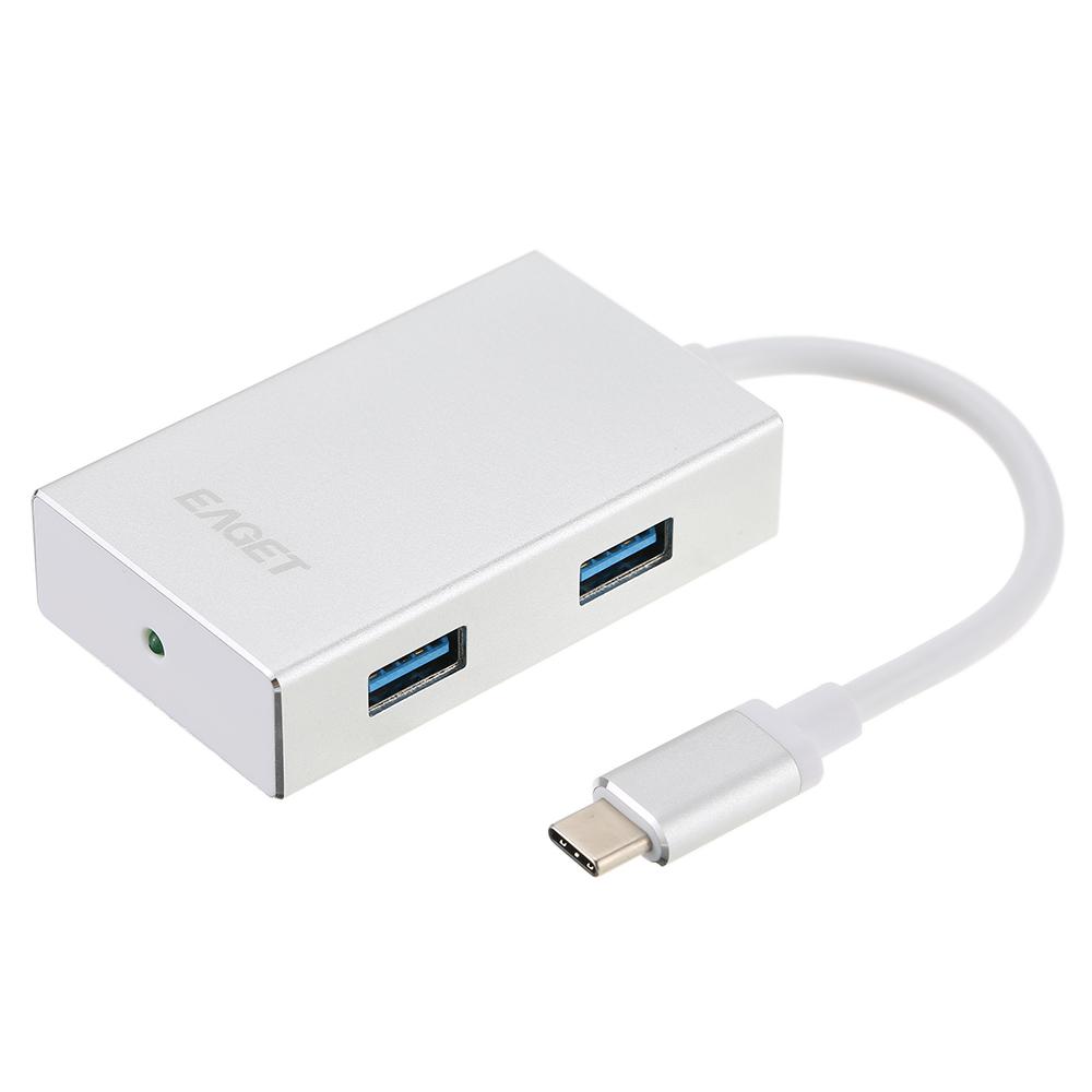 Bộ chia đa chức năng Type-C sang USB 3.0 Hub 4 cổng Male To Female
