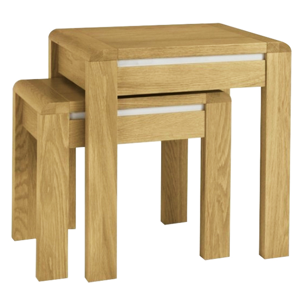 Bộ bàn xếp lồng Casa gỗ sồi