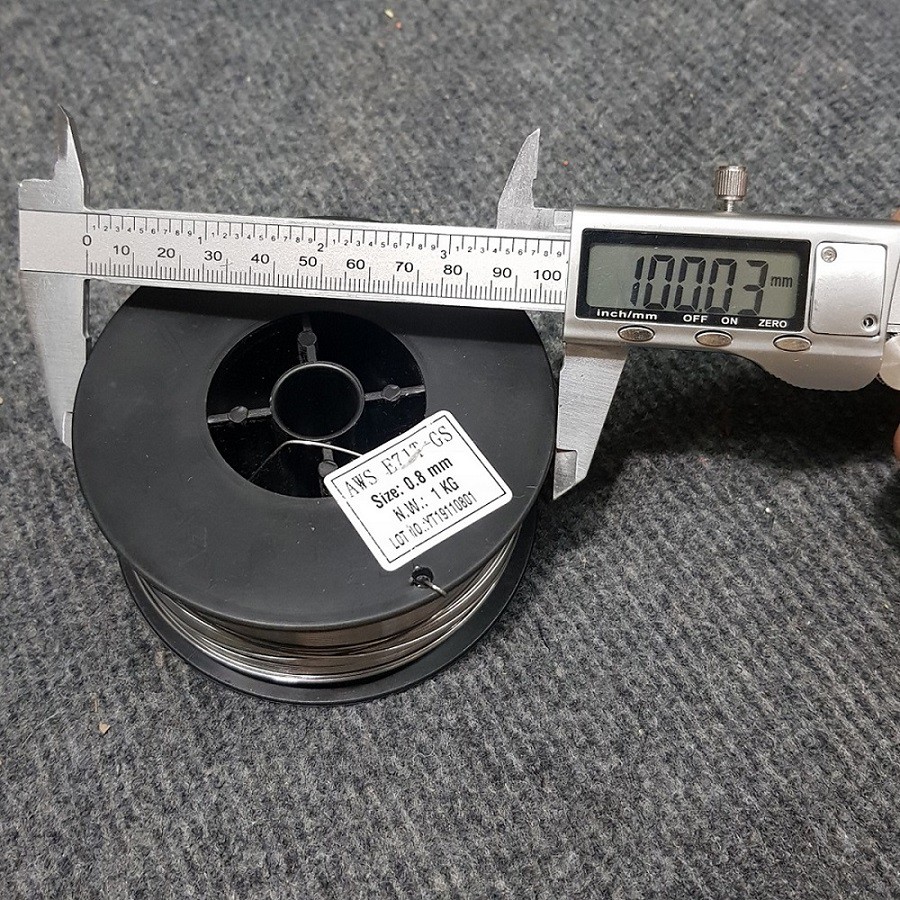 Cuộn Dây Hàn MIG Lõi Thuốc 1Kg cho Máy Hàn MIG mini Sasuke - Kenmax - Đường kính dây hàn 1mm