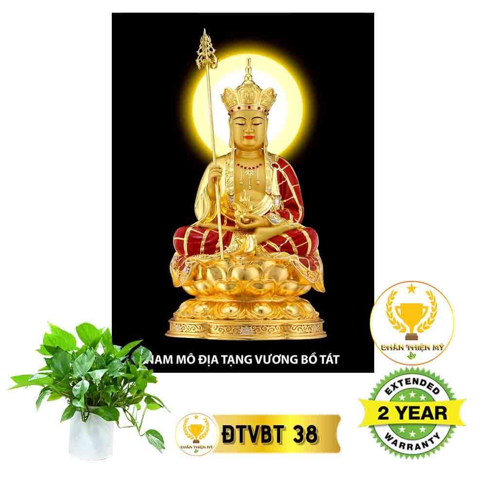 Tranh Địa Tạng Vương có khung_ĐTVK5