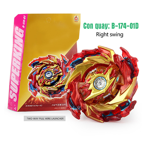 Đồ Chơi Con Quay B174-01D Kèm Tay Quay | Con Quay BEYBLADE B174-01D