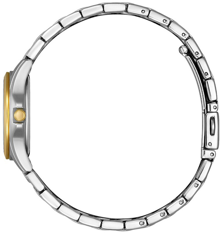 Đồng Hồ Nữ Citizen Pin-Quartz Dây Thép Không Gỉ EQ0614-52E - Mặt Đen (27.5mm)