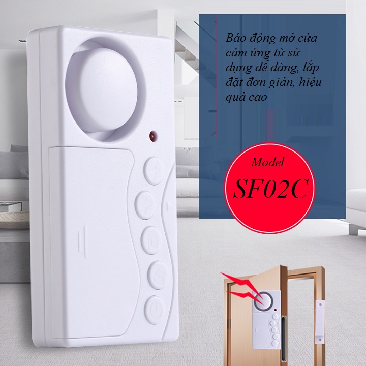 Báo động chống trộm cửa mở cảm biến má từ SF02C