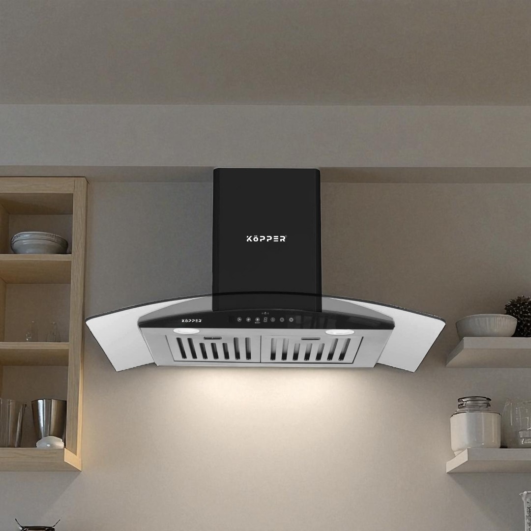 Máy Hút Mùi Nhà Bếp Kính Cong Kopper KP70A/70C Hàng Chính Hãng