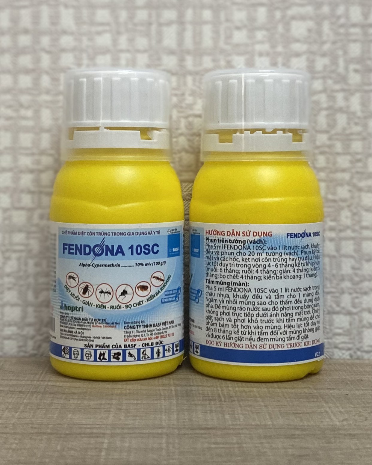 Thuốc diệt muỗi tồn lưu FENDONA 10SC - chai 50ml