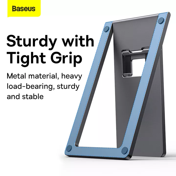 Giá đỡ điện thoại Baseus Foldable Metal Desktop Holder- hàng chính hãng