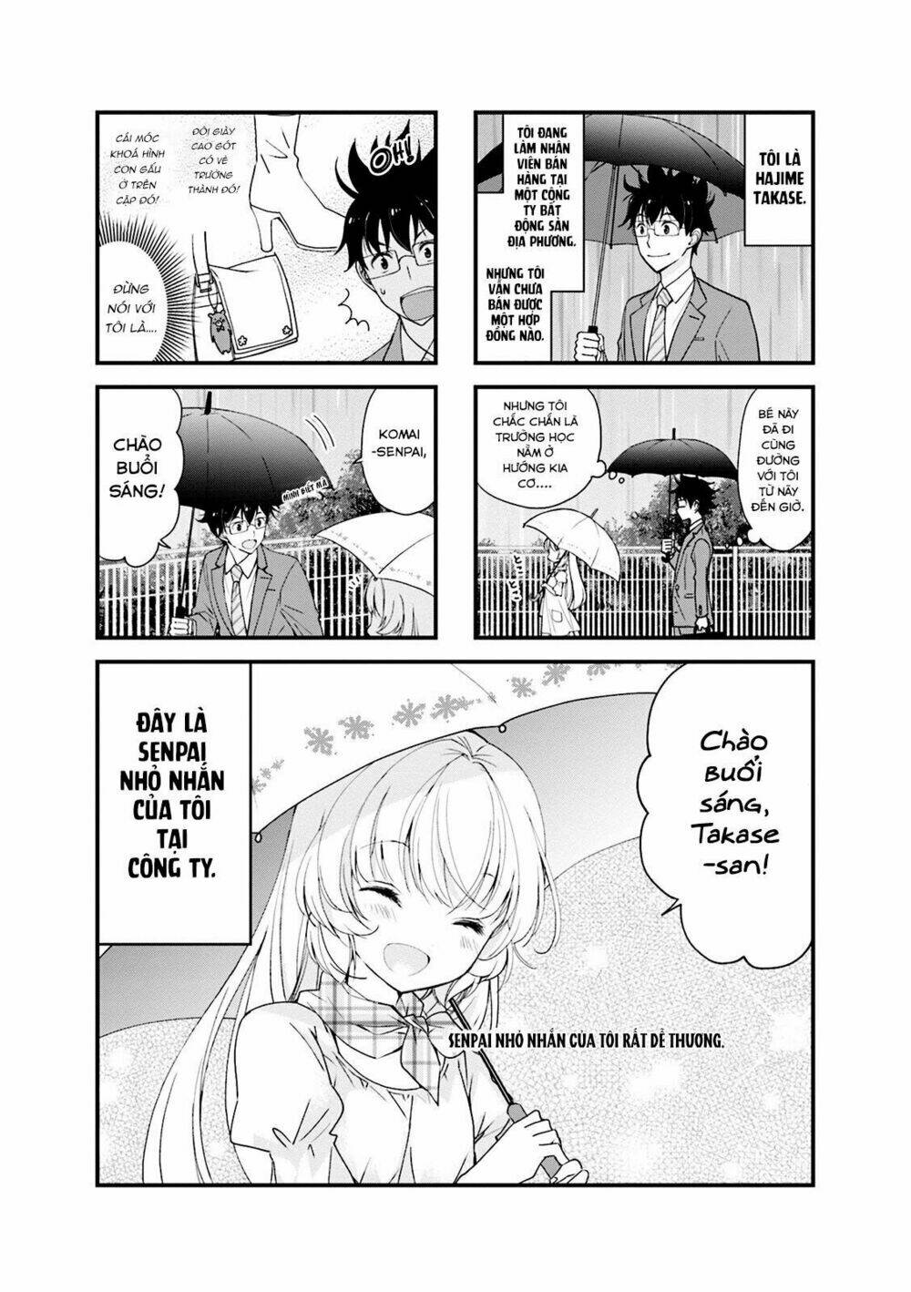 senpai nhỏ nhắn của tôi rất dễ thương chapter 12 2