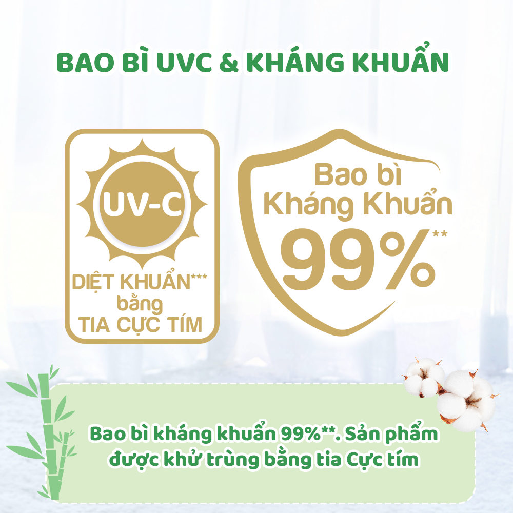 Tã/bỉm quần Molfix Thiên nhiên Ultra XXL (15kg - 25kg) - Gói 56+8 miếng