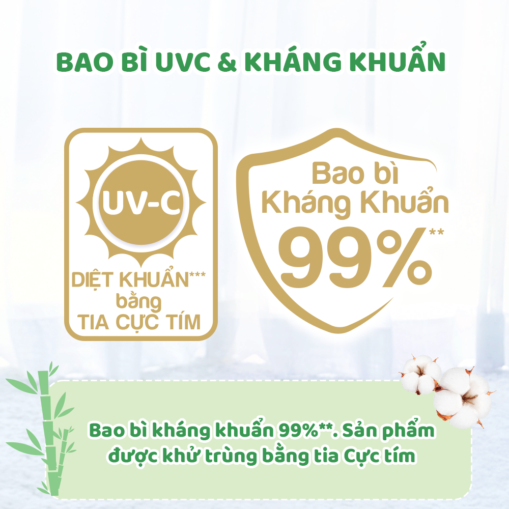 Tã/bỉm quần Molfix Thiên nhiên Jumbo XXXL - Gói 24+6 miếng