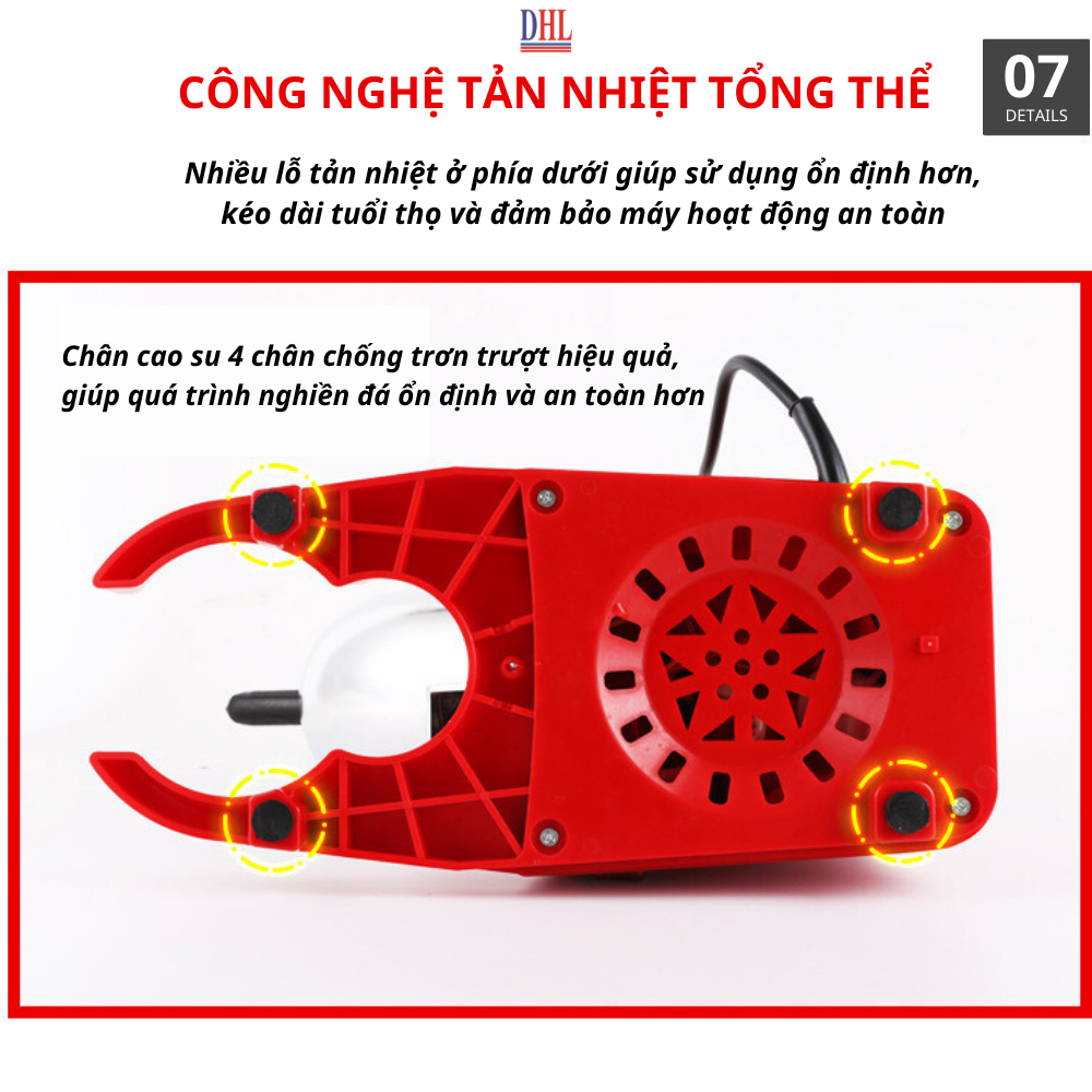 Máy xay đá tuyết, Máy bào đá 8 lưỡi, 2 nắp cao cấp Mitomo MBD-500 MAX- Hàng chính hãng