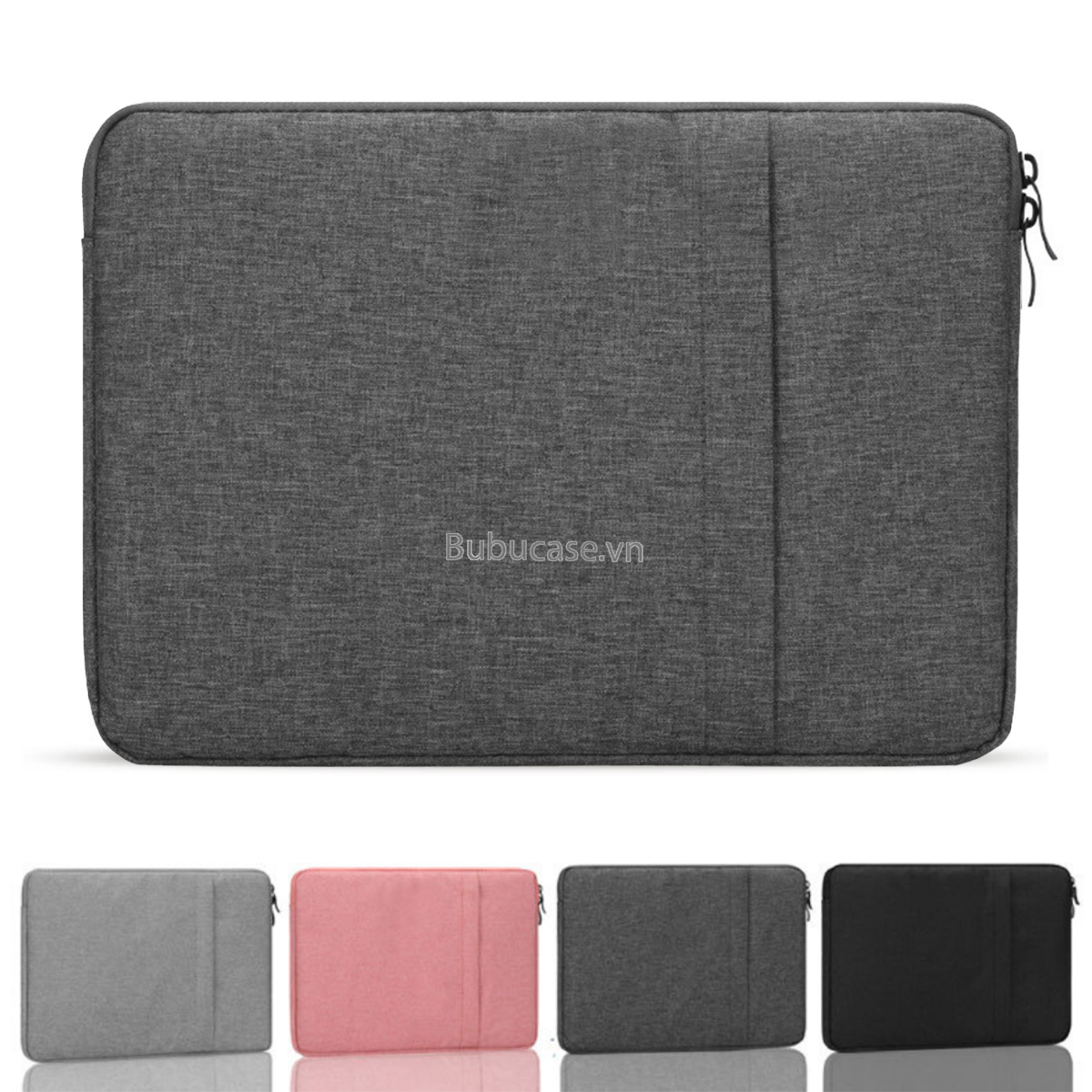 Túi Laptop 2 Dây Kéo Vải Agni Cloth Chống Thấm Đựng Laptop / Macbook 13 inch, 14 inch, 15 inch, 15.6 inch cao cấp - Bảo vệ chống va chạm, Chống thấm nước - Hàng chính hãng