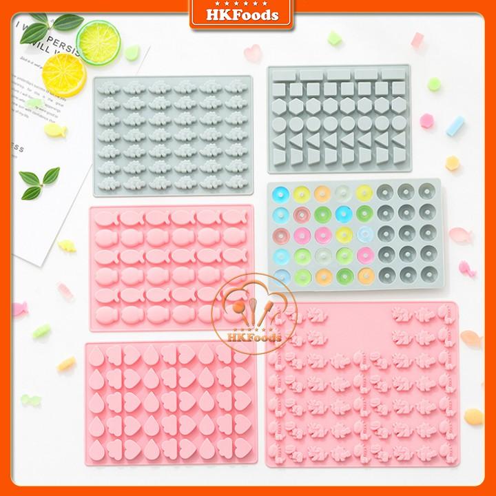 Khuôn Silicon Làm Kẹo chipchip/Pudding Nhiều Mẫu Mới