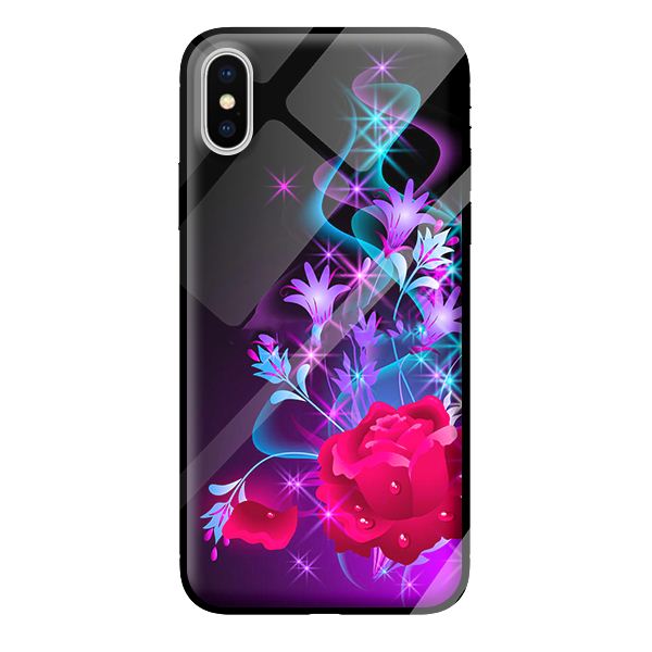 Ốp kính cường lực cho iPhone XS nền 112 - Hàng chính hãng