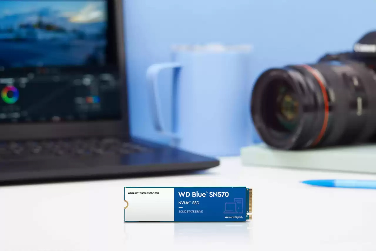 Ổ cứng SSD WD Blue SN570 M2 2280 PCIe NVMe Gen3x4 - Hàng Chính Hãng