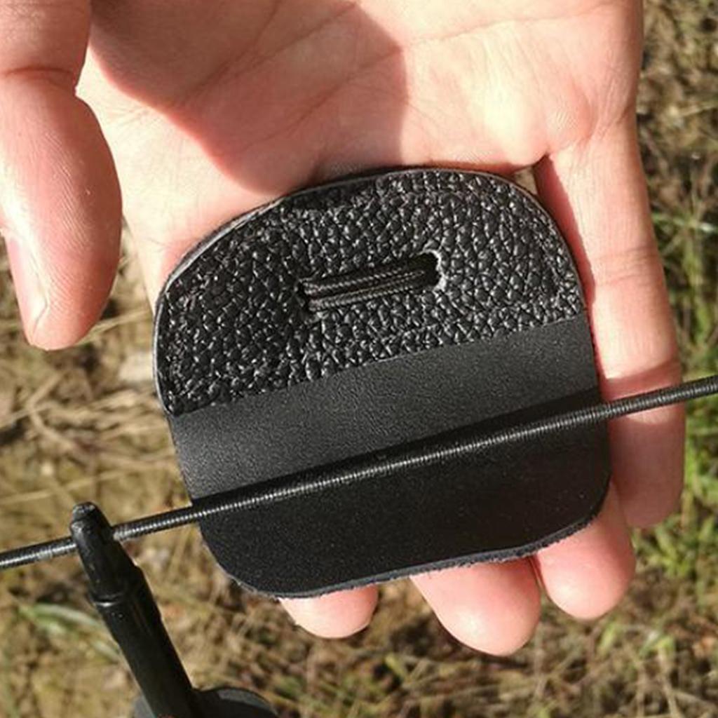 Archery Finger Tab Replacement for Recurve Bow Hunting Practice - Comfortable & Portable