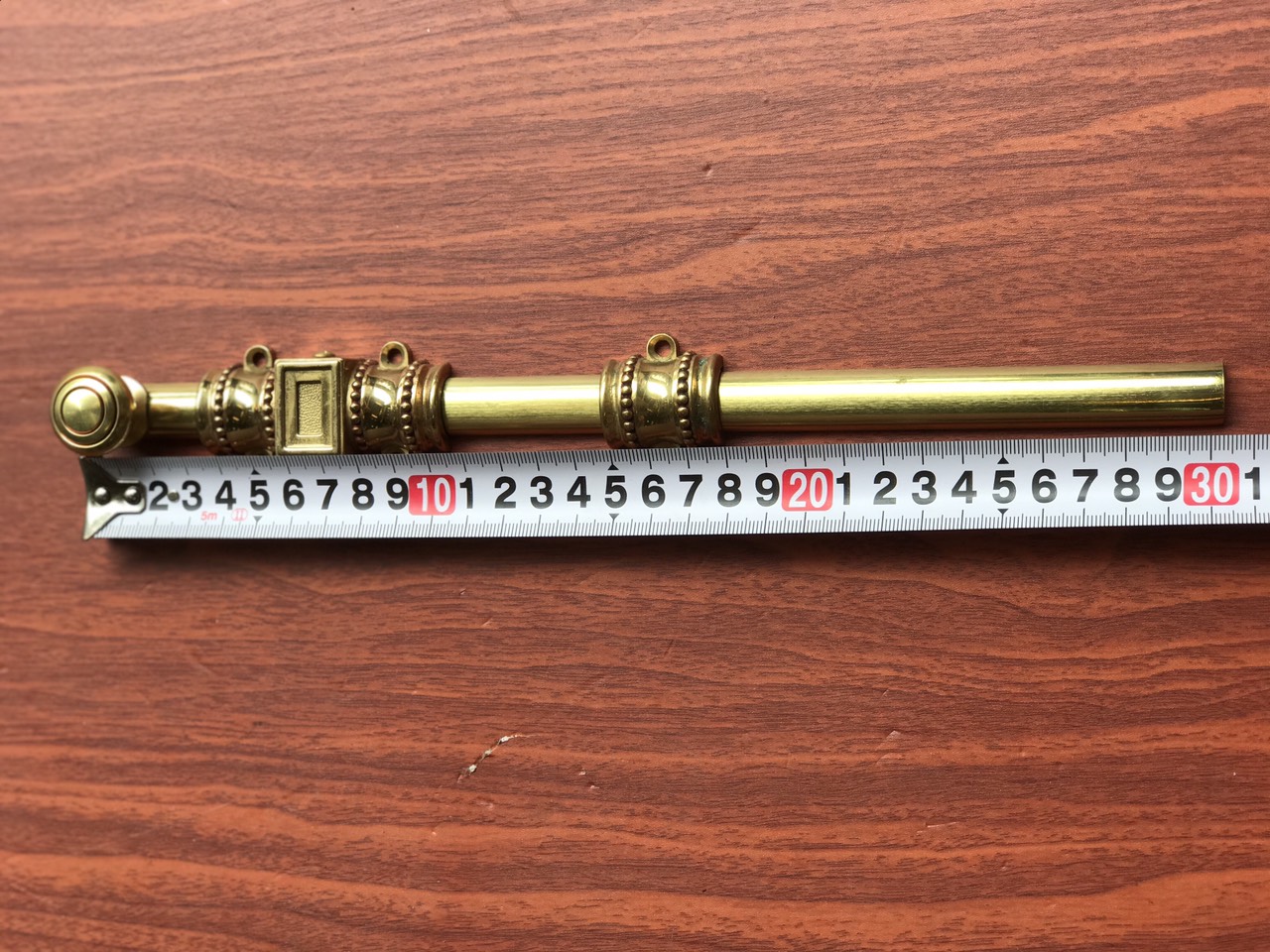Chốt cửa gỗ bằng đồng 100% 30cm - IN