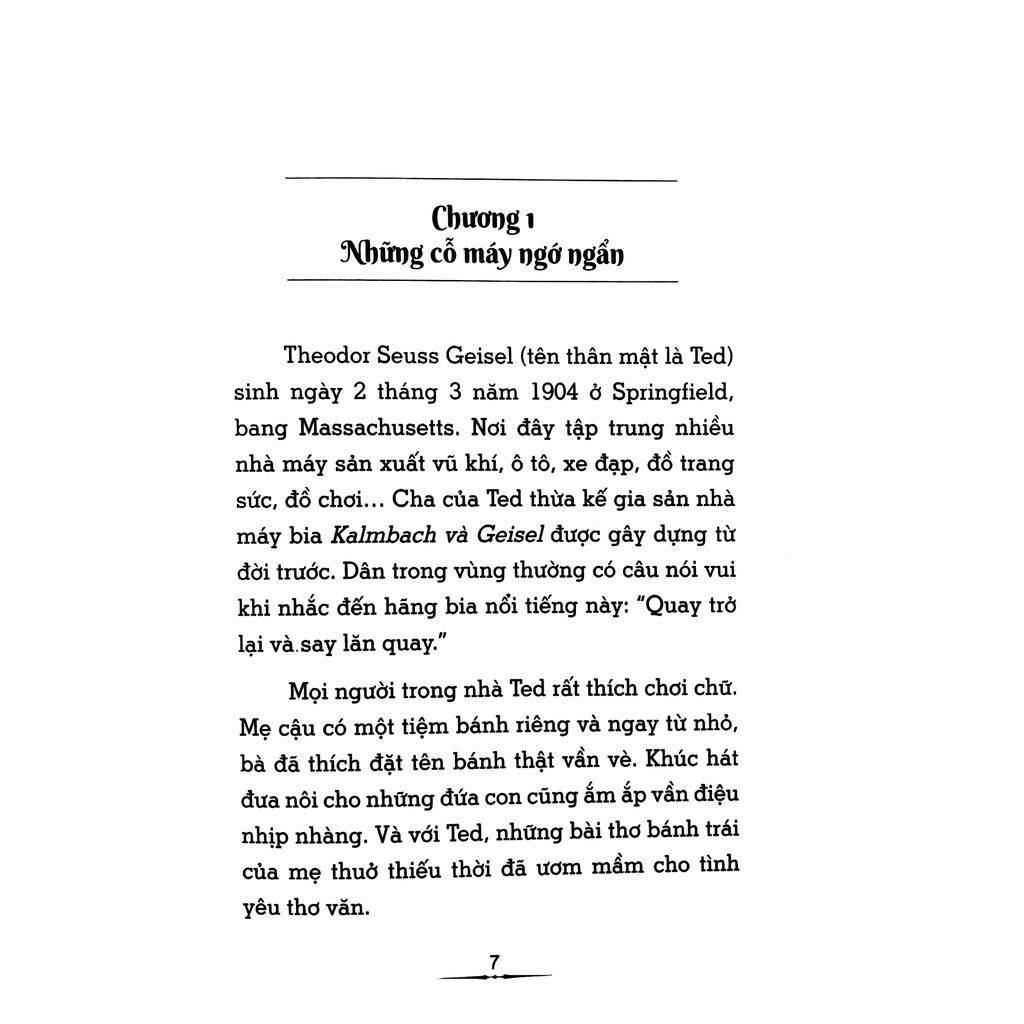 Bộ Chân Dung Những Người Thay Đổi Thế Giới: Dr. Seuss Là Ai? - Bản Quyền