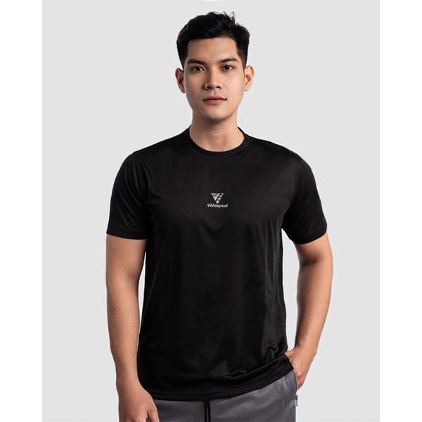 Vida Sport Việt Nam T-shirt Basic Poly Zacka Interlock Thoáng mát, năng động