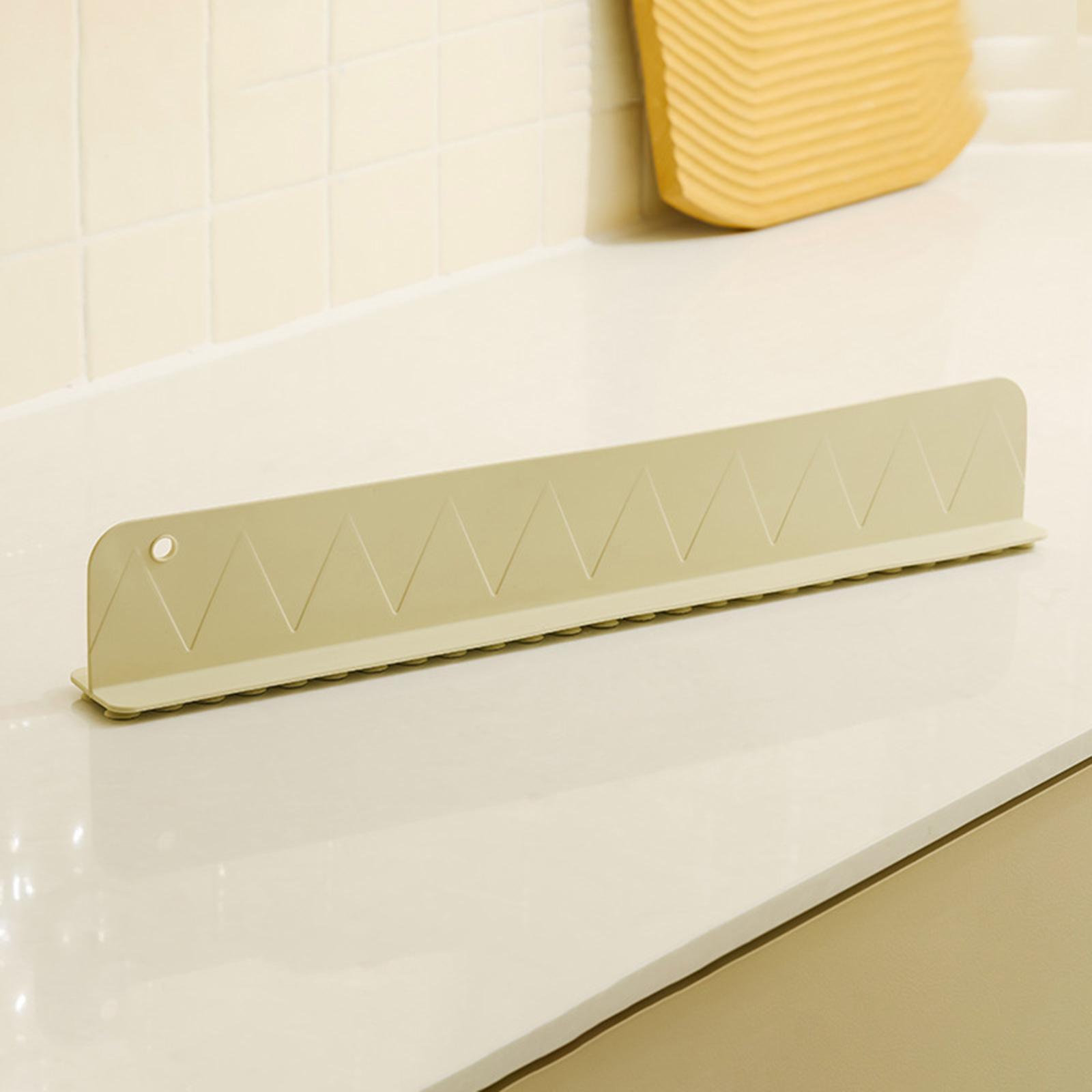Kitchen Island Sink Backsplash Guard Lightweight for Sink Bathroom Household