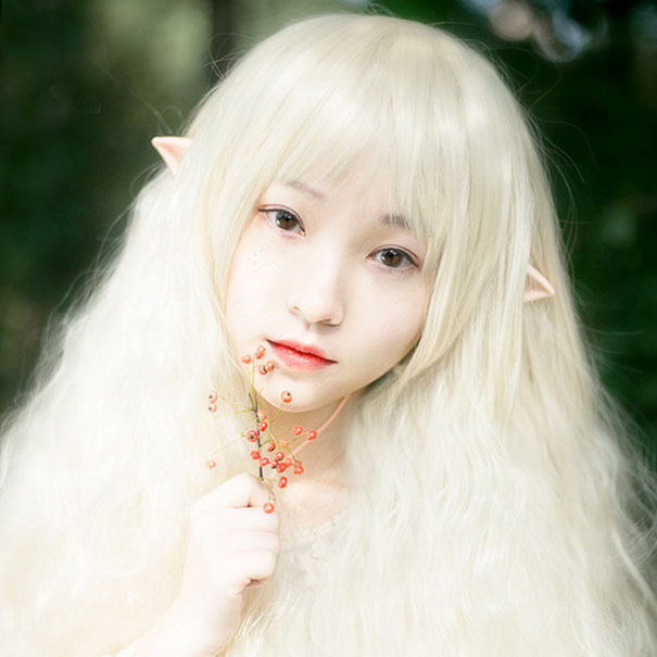 Bộ tai yêu tinh cosplay hóa trang Halloween