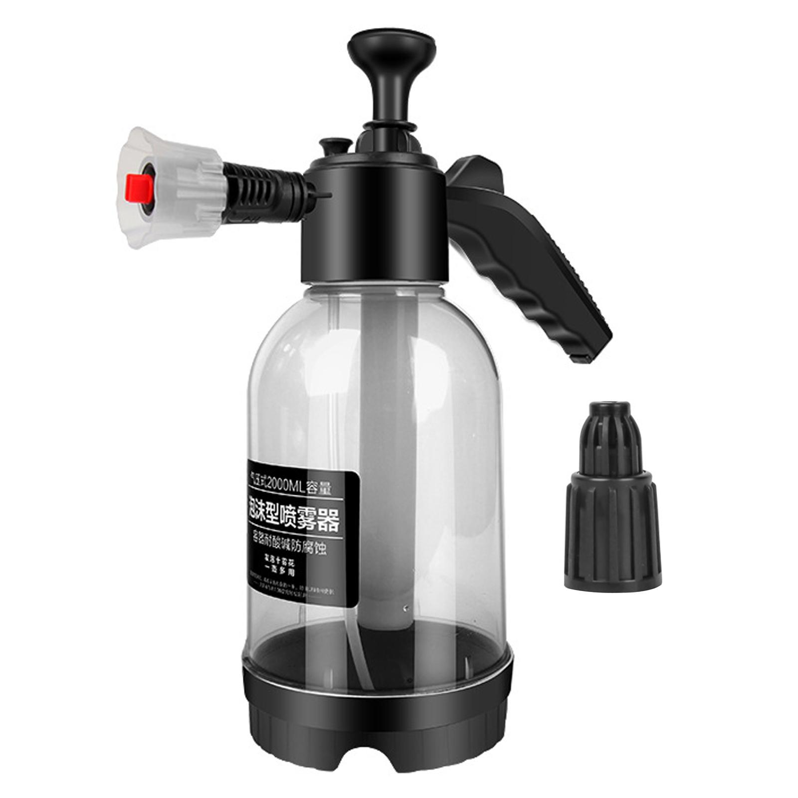 Car Wash Foam Pressure Sprayer 2L Multipurpose for Indoor Outdoor Lawn