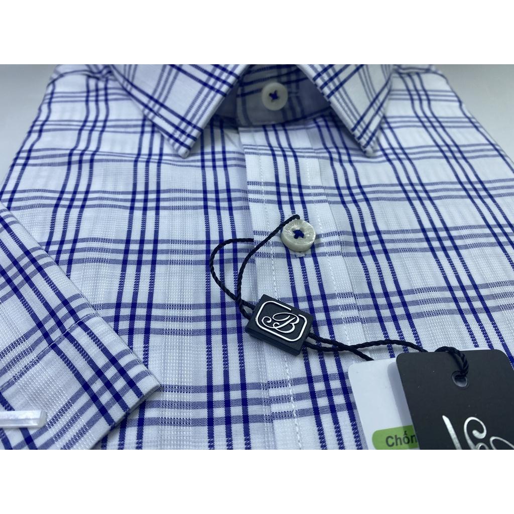 Áo Sơ Mi Nam Ngắn Tay Công Sở Thương Hiệu Thời Trang Belluni (193W
