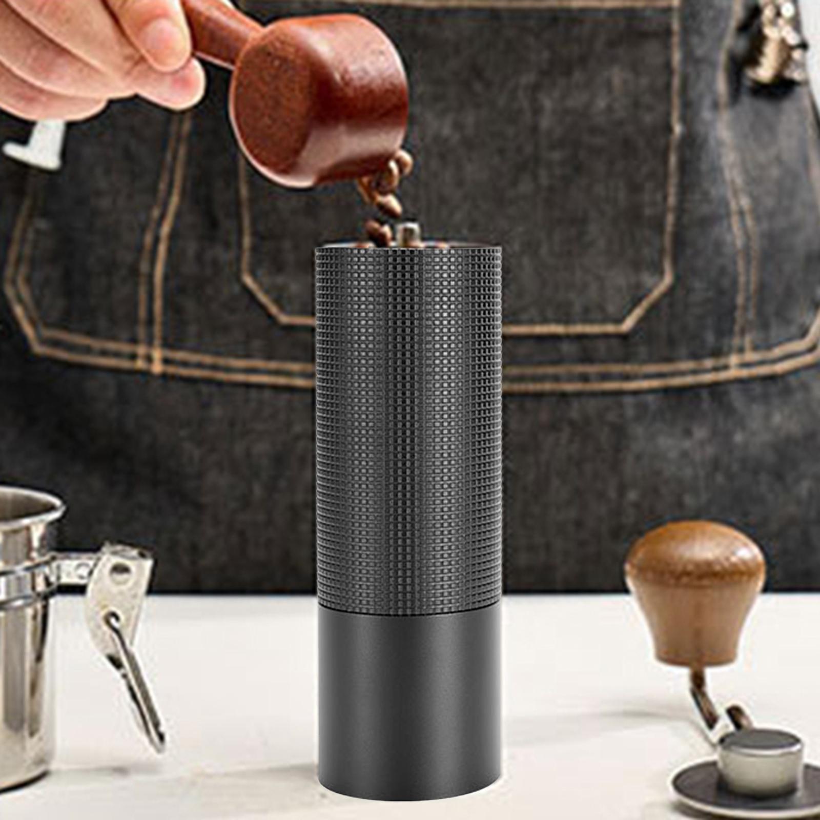 Handmade Manual Coffee Grinder Grain Mill Aluminum Alloy for Travel Outdoor