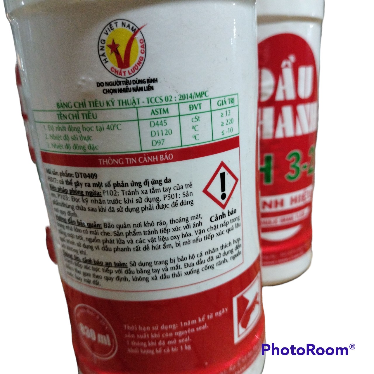 Dầu phanh (dầu thắng) MEKONG VH 3-2, loại 830ml/ 1 kg. Hàng Việt Nam chất lượng cao.