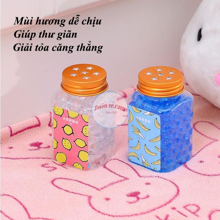 Lọ sáp thơm dạng viên tinh thể hương trái cây nhiều màu sắc -Buôn rẻ 01009