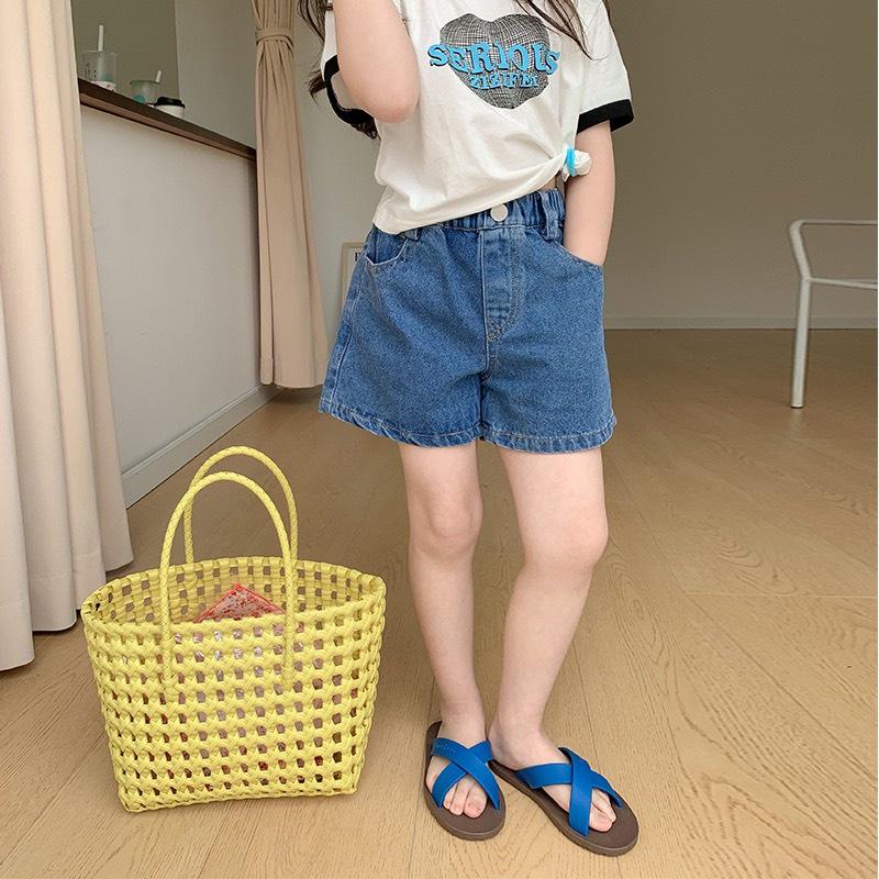 Quần short jean cho bé Q840