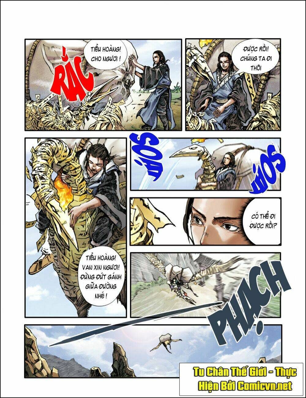 tu chân thế giới chapter 1 6