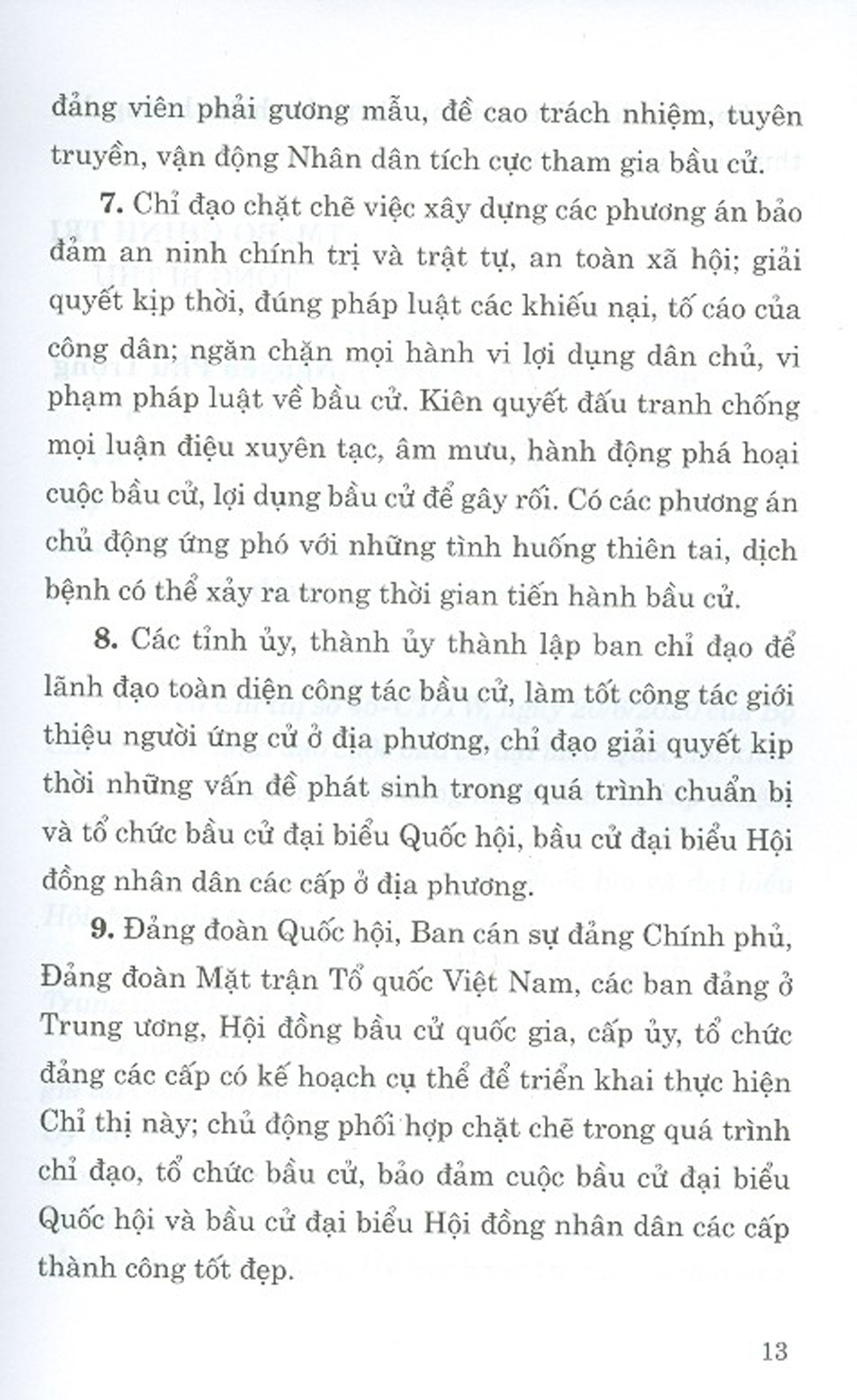 Các Văn Bản Chỉ Đạo, Hướng Dẫn Bầu Cử Đại Biểu Quốc Hội Khóa XV Và Đại Biểu Hội Đồng Nhân Dân Các Cấp Nhiệm Kỳ 2021-2026