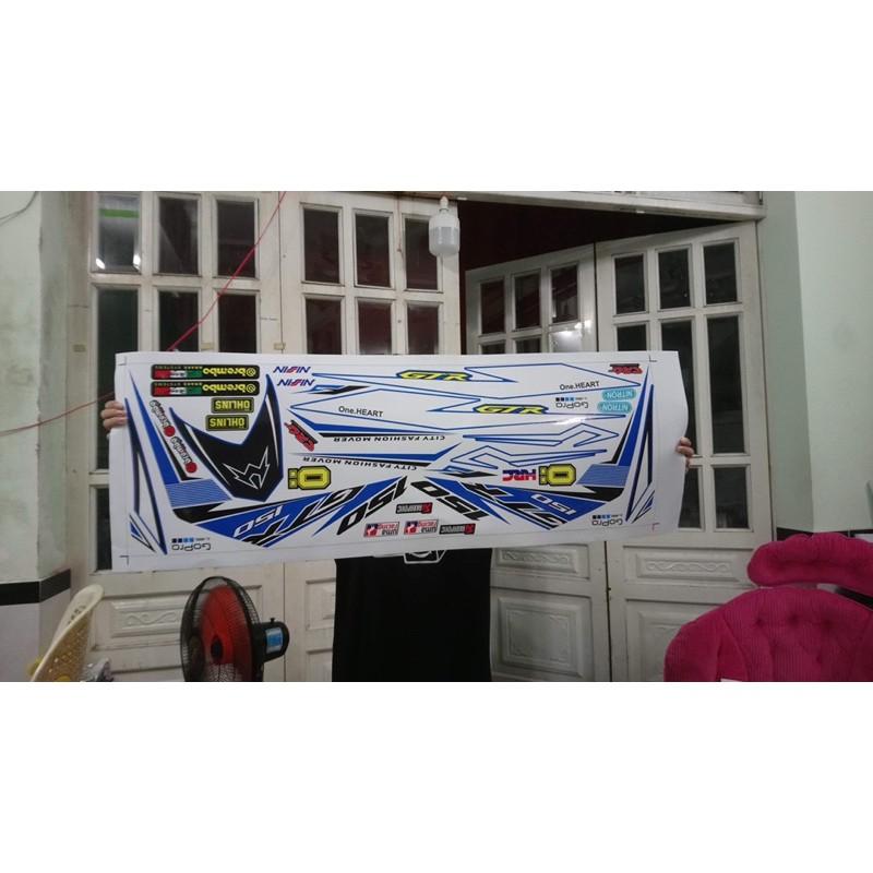 Tem rời dành cho winner v1 trắng xanh