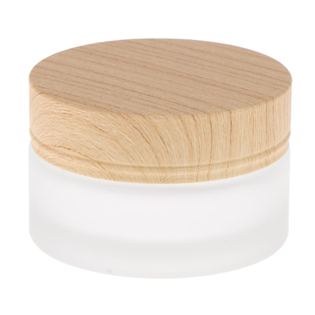 2 Pieces Empty Pot Cosmetic Bottle Makeup Tin Cream Lotion Container