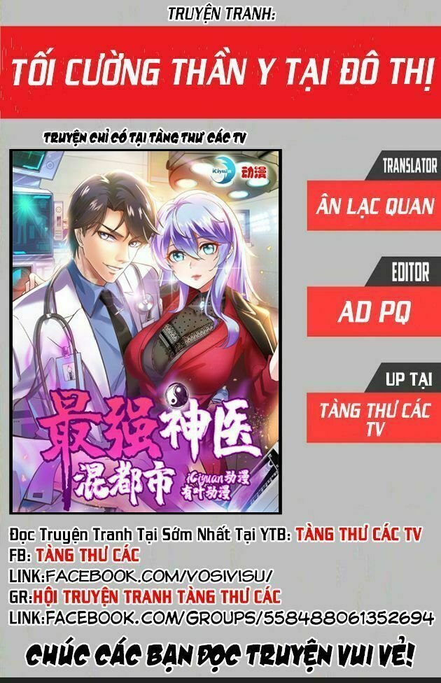 tối cường thần y tại đô thị chapter 2 1
