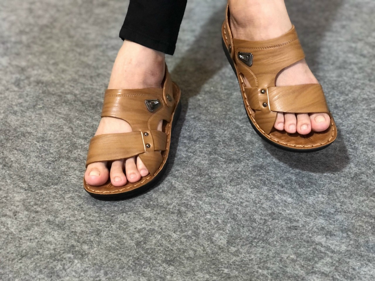 Dép sandals da nam cao cấp