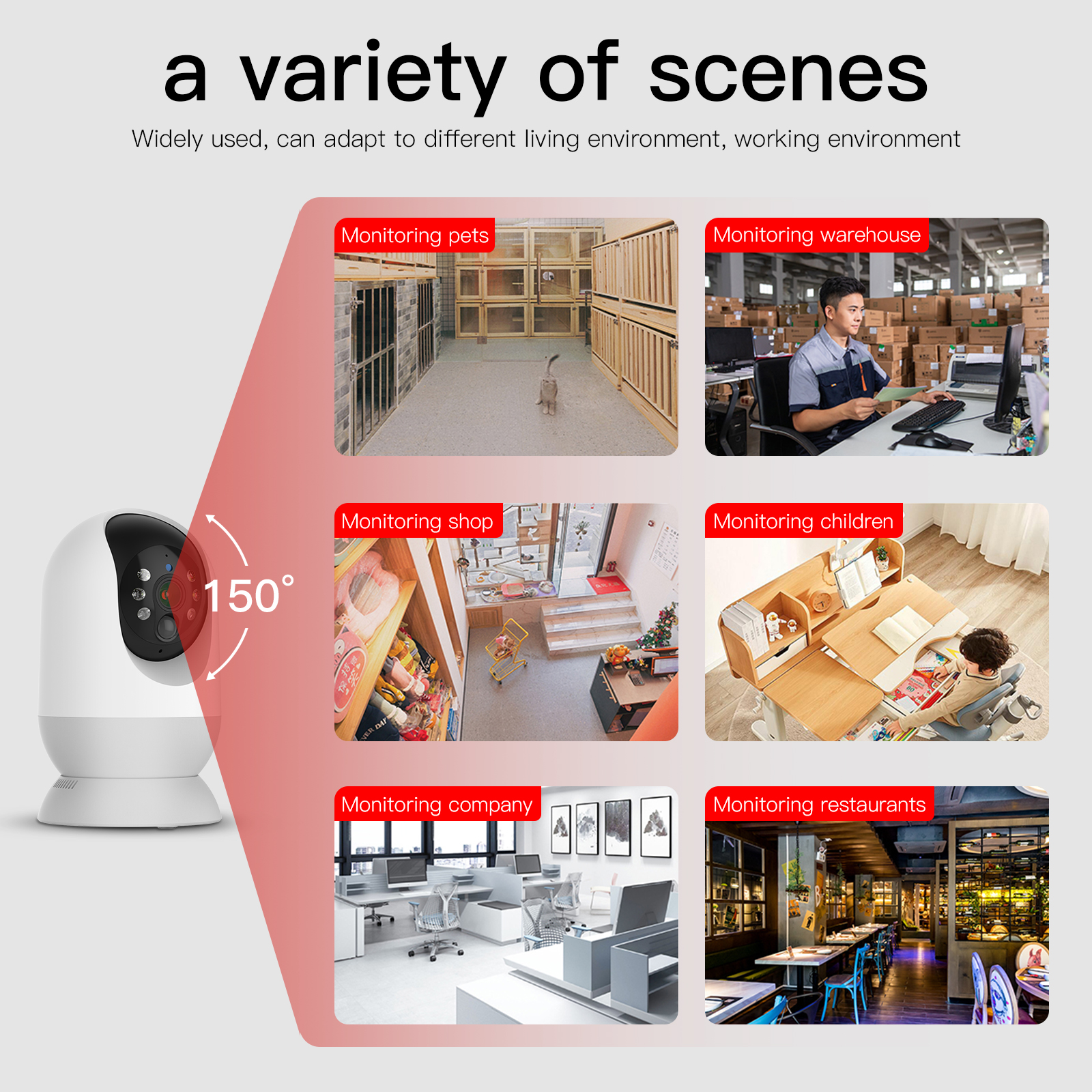 Camera WiFi Không Dây Pin Trâu 6000mAh 60 Ngày Xoay 360 Độ ZOOM 5X Thông Minh Phân Giải QHD 2K Siêu Nét Góc Rộng 170 Độ