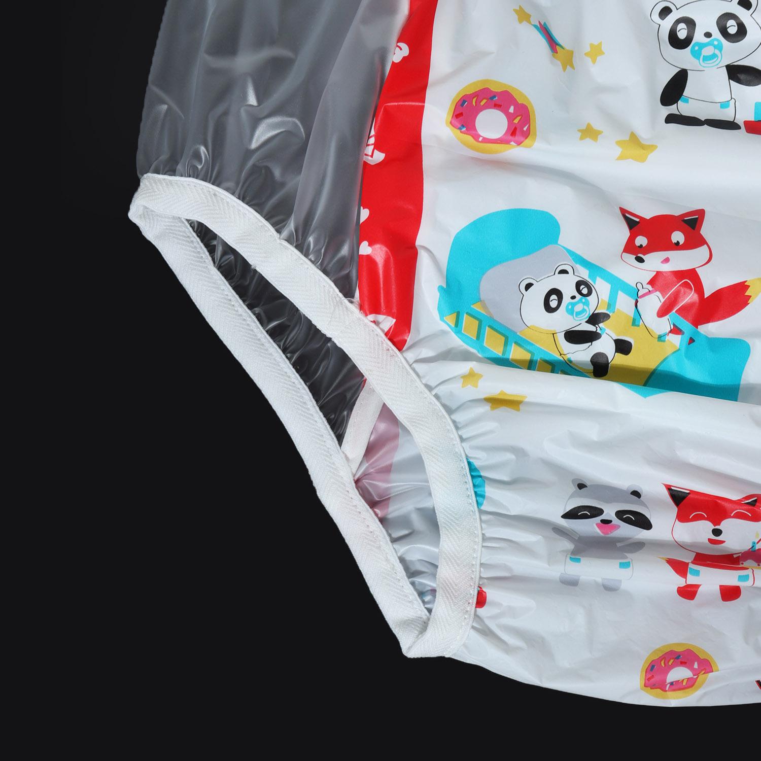ABDL Trưởng Thành Bbay Tã Nhựa Pvc Có Thể Tái Sử Dụng Cho Bé Quần Tã Nhựa Đáy DDLG Người Lớn Bé Mới Quần Lót Xanh Dương Tã
