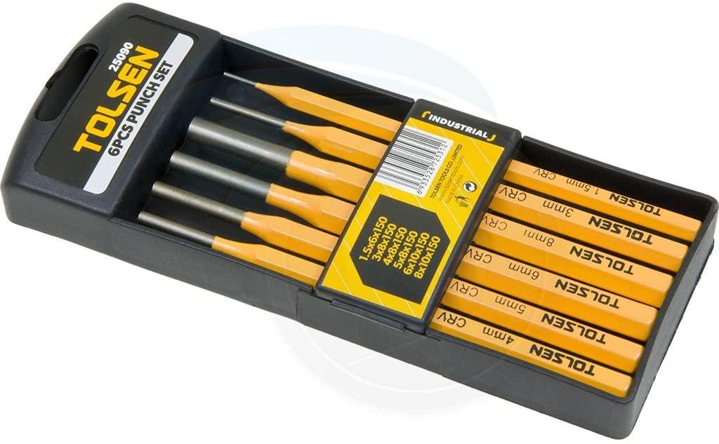 BỘ 6 ĐỤC DÙI (CÔNG NGHIỆP) TOLSEN 25090 - HÀNG CHÍNH HÃNG