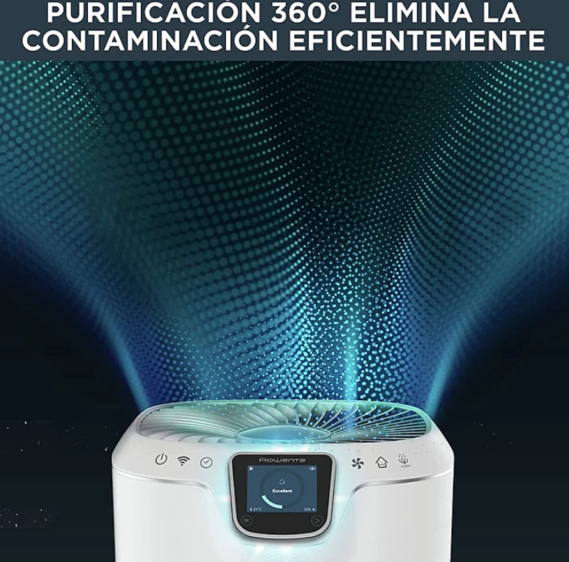 Máy Lọc Không Khí ROWENTA PURE HOME PU8080, ROWENTA Air Purifier, Máy Lọc Không Khí Gia Đình, Cho Phòng 200m2, Nhập Đức