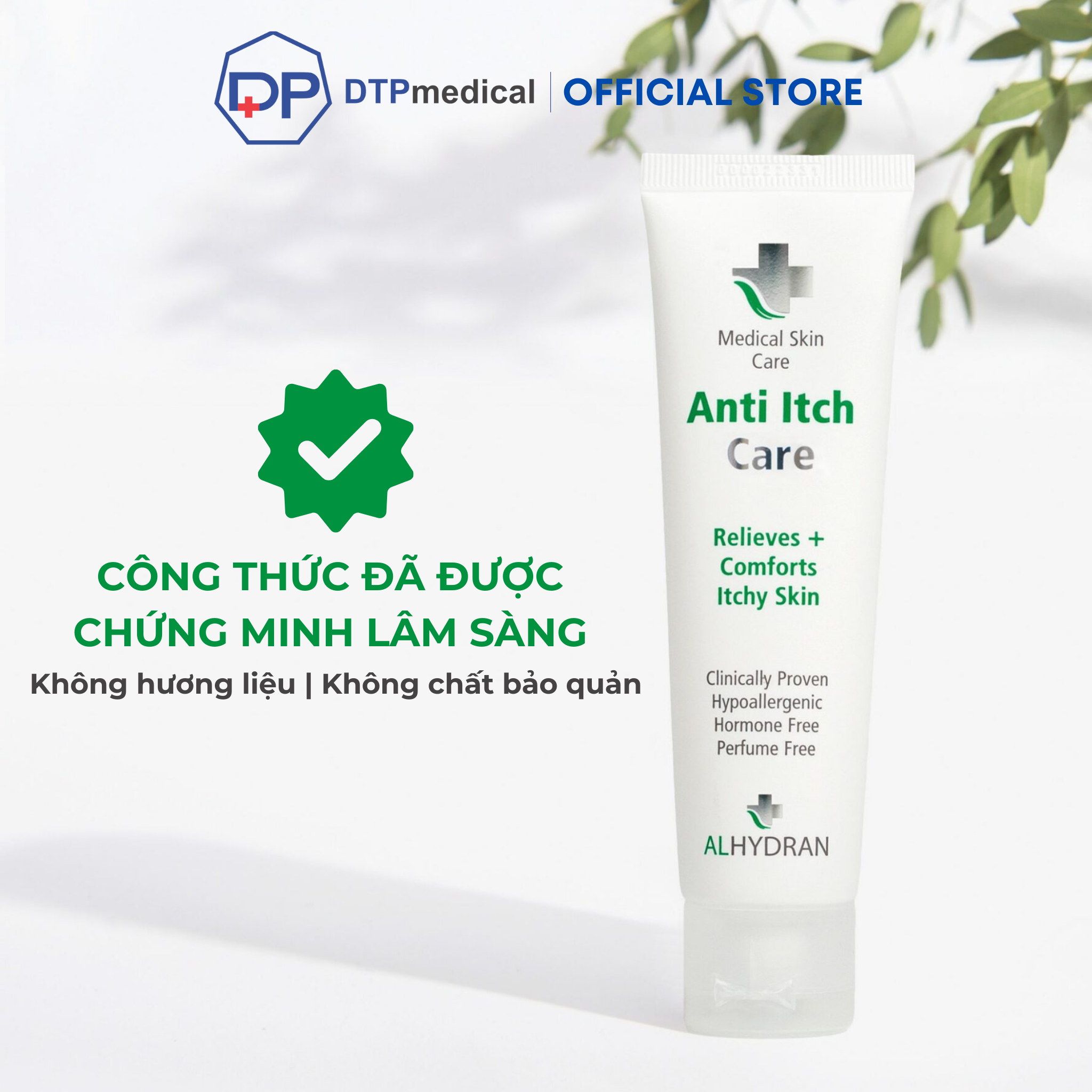 Kem bôi y tế ALHYDRAN Anti Itch Care 59ml chống ngứa, làm mát da, giảm mẩn đỏ và ngứa da