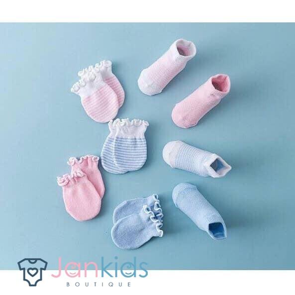 Set bao tay, bao chân len lưới cao cấp