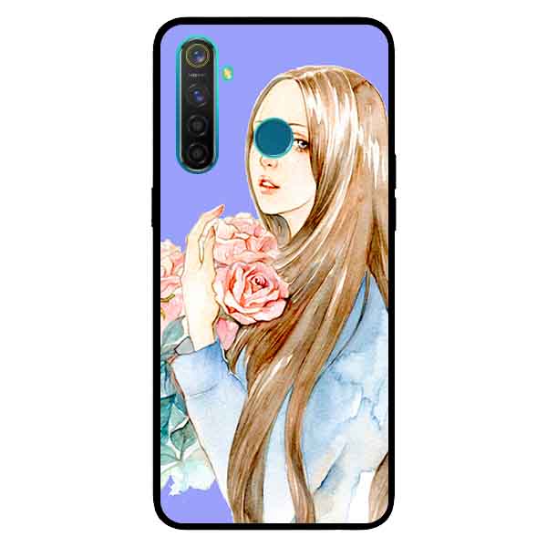 Ốp Lưng in cho Realme 5 Mẫu Girl Anime 14 - Hàng Chính Hãng