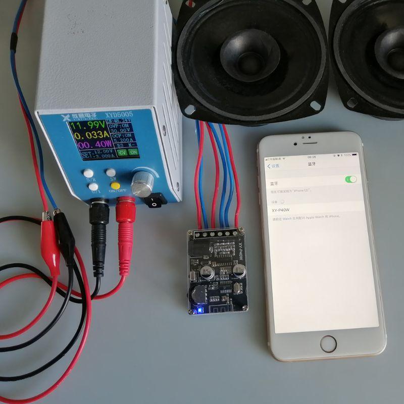 Bảng mạch khuếch đại âm thanh kỹ thuật số XY-P40W Bluetooth